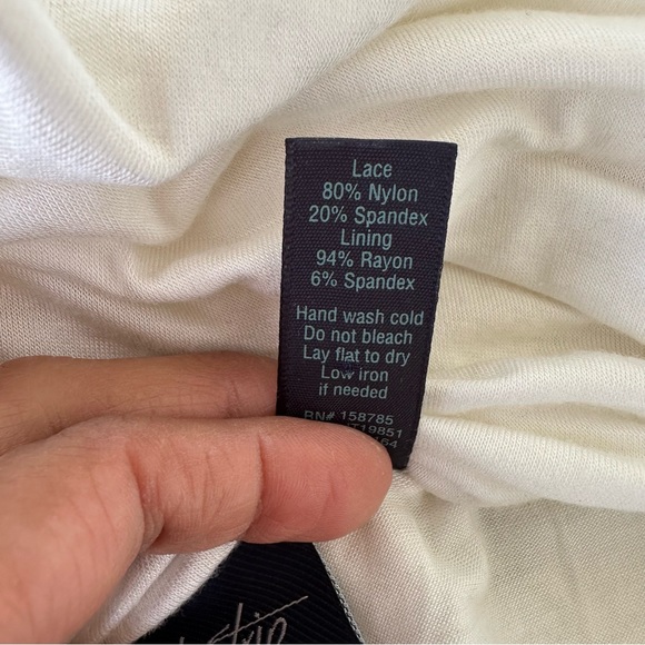 Daytrip Lace Back Tie Upen Back Blouse - Picture 8 of 8